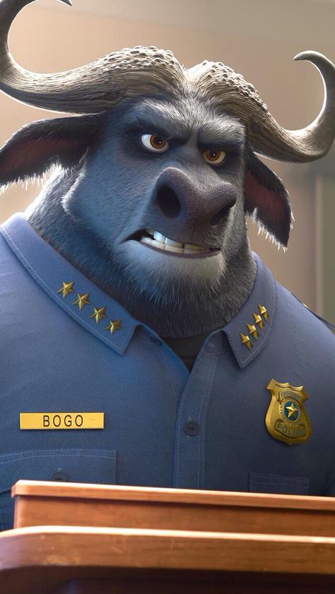 Zootopia Bull From Zootopia, Panther From Zootopia, Zootopia Chief Bogo Fanart, Zootopia Polar Bear, Chief Bogo Zootopia, Zootropolis Wallpaper, Men Cartoon Characters, Zootopia Tiger, Zoo Topia