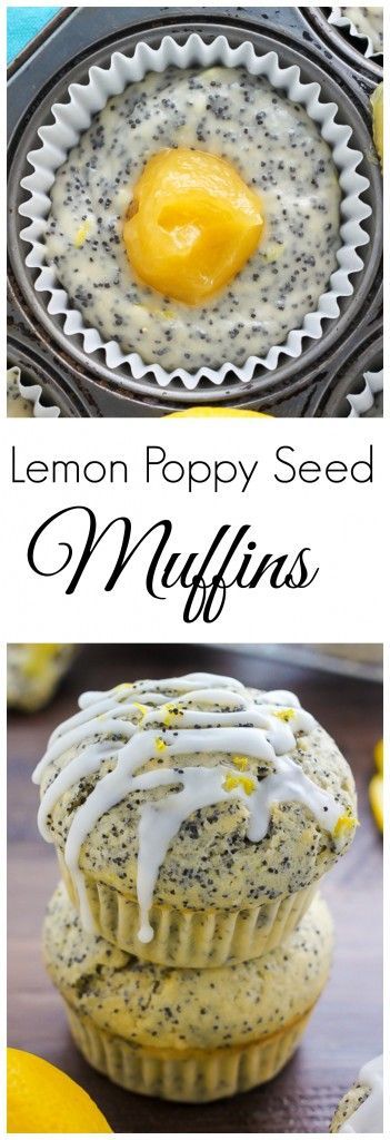 Ultimate Lemon Poppy Seed Muffins - Soft and oh-so-fluffy, these muffins burst with sunshine-sweet flavor. Breakfast Quick Bread, Poppy Muffins, Lemon Poppy Muffins, Muffins Lemon, Poppyseed Muffins, Lemon Poppy Seed Muffins, Biscuits Recipes, Seed Muffins, Poppy Seed Muffins