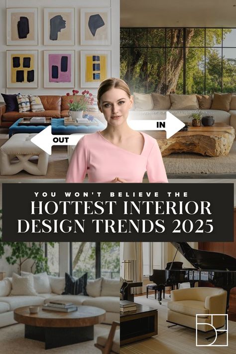 Get ready for 2025 with the hottest interior design trends! Watch the video to see what's in and what's out 🏡✨ #InteriorDesignTrends2025 Best Interior Design Living Room, 2025 Interior Design Trends, Living Room Layout Ideas, Room Layout Ideas, Video Trends, Trends 2025, Living Room Layout, Carpets And Rugs, Indoor Design