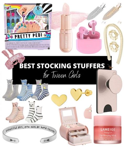 I found the best unique stocking stuffers for tween girls they'll love that are affordable, useful, and fun for your pre-teen. Stocking Stuffers Teen Girls, Sticking Stuffers, Stocking Stuffers For Teens, Stocking Stuffers For Girls, Thoughtful Baby Shower Gifts, Teen Christmas Gifts, Baby Gift Guide, Unique Stocking Stuffers, Giving Gifts