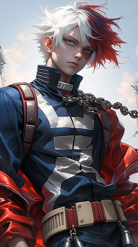 Shoto Todoroki made by Silverbloom Todoroki Fanart, Todoroki Wallpaper, Shouto Todoroki, Mha Characters, Todoroki Shouto, My Hero Academia Episodes, Izuku Midoriya, Boku No Hero Academia, Anime Fanart