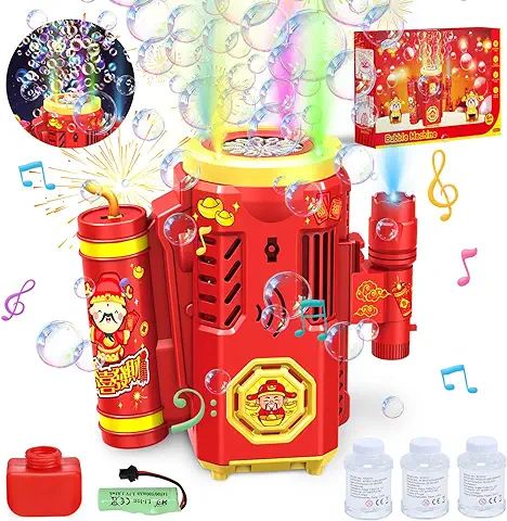 Bubble Fireworks, Chinese New Year Party, Bubble Solution, Toddler Girl Toys, Bubble Bottle, Bubble Maker, Kids Bubbles, Big Bubbles, Outdoor Toys For Kids