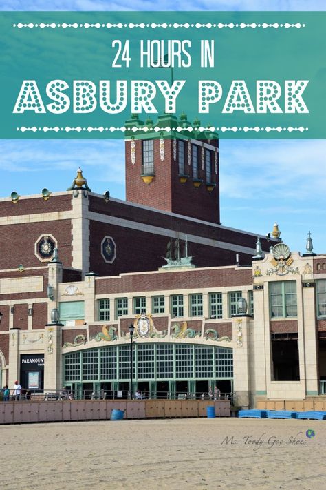 Asbury Park regularly finds itself on many of NJ's "Best" lists. Now I know why! | Ms. Toody Goo Shoes Ocean Grove Nj, Asbury Park New Jersey, Bead Tattoo, England Beaches, Asbury Park Nj, East Coast Road Trip, Ocean Grove, Asbury Park, Us Travel Destinations