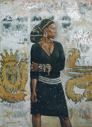 Tim Okamura, Afro Painting, Urban Portraits, Canadian Painters, Afrocentric Art, Afro Art, African American Art, Celebrity Art, Black Artists