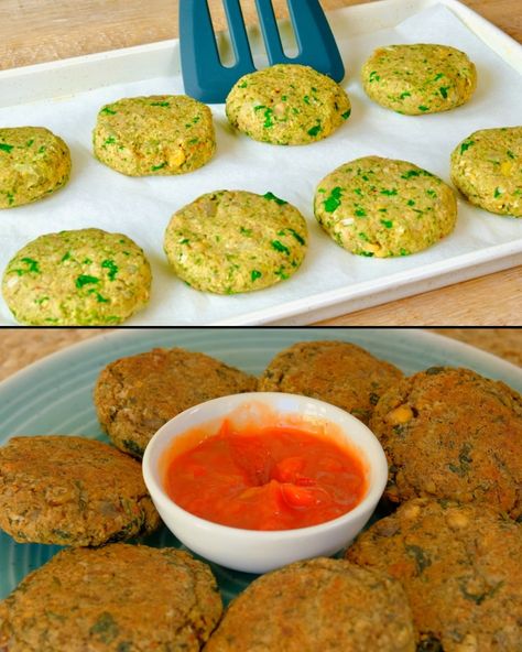 This easy and incredibly delicious Chickpea Patties Recipe was passed down from my grandmother and is perfect for lunch or dinner! These patties are high in protein, packed with flavor, ... Read more Chick Pea Patties, Pea Patties, Mediterranean Chickpea, Chickpea Patties, Gluten Free Bread Crumbs, Chick Pea, Patties Recipe, Vegetable Casserole, Light Snacks