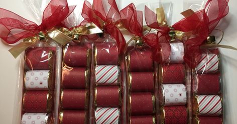 Hersheys Nuggets, Diy Candy Bar Wrappers, Work Appreciation, Craft Themes, Christmas Candy Crafts, Christmas Treats Holders, Hershey Nugget, Fancy Ribbon, Cash Gift Card