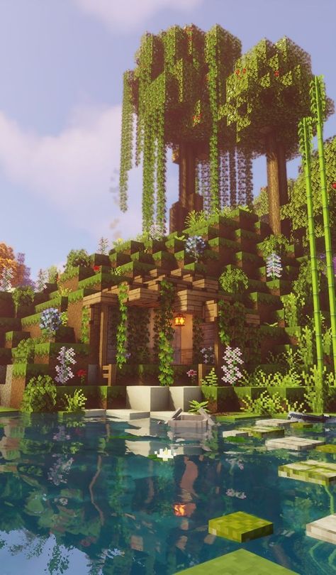 Minecraft Wallpaper 4k, Minecraft Oasis, Minecraft Landscape, Kartu Tarot, Minecraft Shaders, Minecraft Aesthetic, Minecraft Images, Minecraft World, Bangunan Minecraft