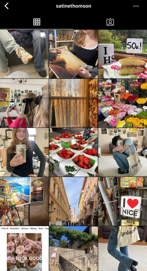 How To Have A Cute Instagram Feed, Bright Instagram Feed Ideas, Casual Ig Feed, Eclectic Instagram Feed, Maximalist Instagram Feed, Colorful Ig Feed, Colorful Feed Instagram, Indie Instagram Feed, Vintage Ig Feed