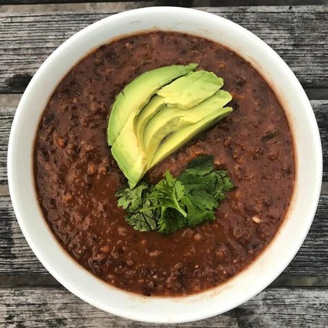 Panera Black Bean Soup Recipe, Panera Black Bean Soup, Black Bean Soup Recipe, Bean Soup Recipe, Bean Soup Recipes, Black Bean Soup, Panera Bread, The Soup, Easy Soups