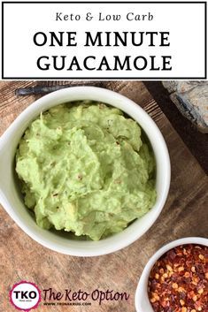 Keto One Minute Guacamole | Keto Diet | Keto Snack | Low Carb Recipe | Visit trinakrug.com/recipe Keto Guacamole Recipe, Guacamole Recipe Easy, Low Carb Recipe, Fast Life, Keto Snack, Keto Diet Menu, Guacamole Recipe, Diet Vegetarian, Avocado Recipes