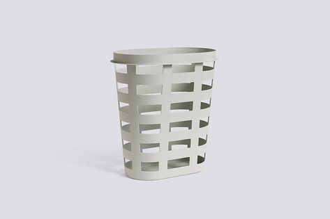 Laundry Basket, Large - Accessories - HAY Bathroom Laundry Baskets, Chicago Apartment, Hay Design, Usa Design, Outdoor Furniture Design, Outdoor Furniture Collections, Laundry Storage, Laundry In Bathroom, Herman Miller