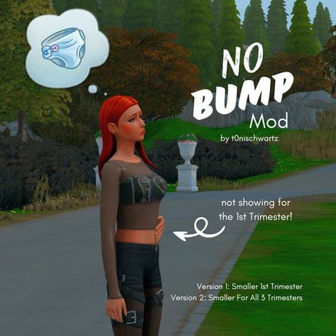 No Bump Mod (2 Versions) | Patreon No Autonomous Sims 4, Sims 4 Postpartum Cc, Pandasama Childbirth Mod, Sims 4 Ui Cheats Extension, Sims 4 Run Down Cc, Sims 4 Pregnant Belly, Sims 4 Pregnant Belly Overlay, Sims 4 Cc Clothing Patreon Free, Sims 4 Pregnancy Mods