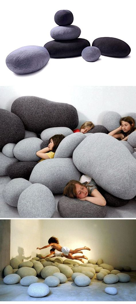 Bantal Sofa, Deco Originale, Cool Inventions, Play Room, Home Stuff, Cool Furniture, Future House, Cool Things, My House