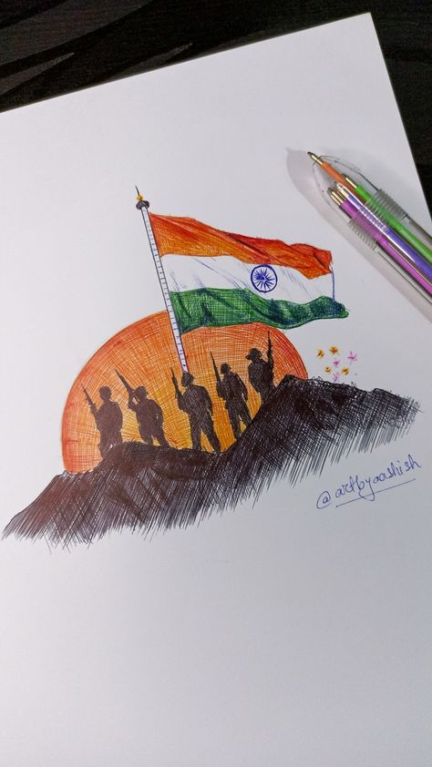 Indipandans Day Drawing Competition, Independence Day Article, India Independence Day Drawing Easy, Indipandans Day Drawing Pencil, Independence Day Drawing Idea For Kids, Sketch For Independence Day, Indipendens Day Drawing, Drawing For Independence Day India, Independence Day Chart Ideas