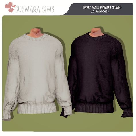 Sweet Male Sweater set (Public now!) | Patreon Sims 4 Male Sweater, Oversized Sweater Men, Male Sweater, Sims 4 Male, Sims 4 Men Clothing, Masculine Clothing, Boys Winter Clothes, Sims 4 Male Clothes, Male Sweaters