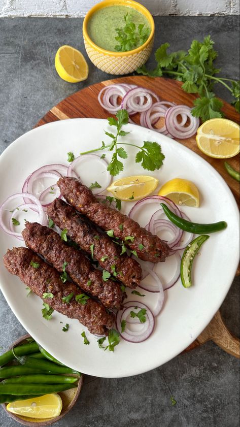 Bbq food Ideas for Eid ul Adha special Eid Food Ideas, Bbq Food Ideas, Eid Aesthetic, Eid Dessert Recipes, Seekh Kebab, Homemade Chicken Nuggets, Eid Food, Ip Man, Fire Food