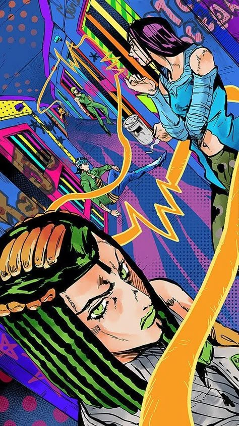 Jjba Manga Wallpaper, Part 6 Jojo, Jojo Part 6, Jojo Reference, The Best Anime, Iconic Looks, Stone Ocean, Iconic Art, Jojo Parts