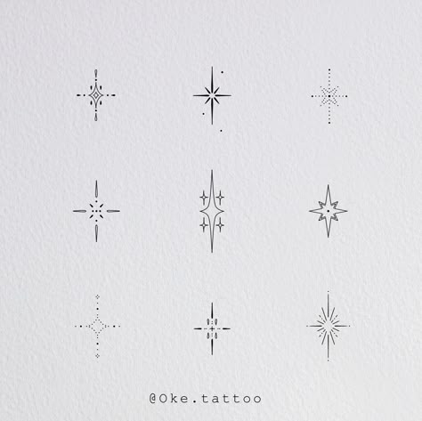 Christmas Star Tattoo, 4 Point Star Tattoo, 4 Star Tattoo, Fineline Star Tattoo, Minimalist Sternum Tattoo Women, Star Fine Line Tattoo, Star Spine Tattoo, Tattoo Ideas Stars, Star Sternum Tattoo