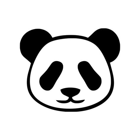 Panda Face Tattoo, Red Kids Rooms, Baby Wild Animals, Panda Face, Room Baby, Wall Decor Decals, Panda Print, Panda Love, Hydroflask Stickers