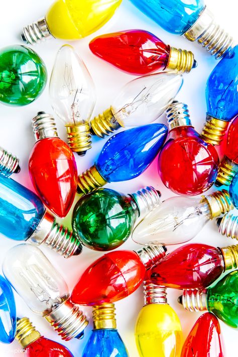 Colored Light Bulbs, Vintage Christmas Lights, Christmas Light Bulbs, Taste The Rainbow, Fb Covers, Facebook Cover Photos, Photo Editing Software, Facebook Cover, Photo Collection