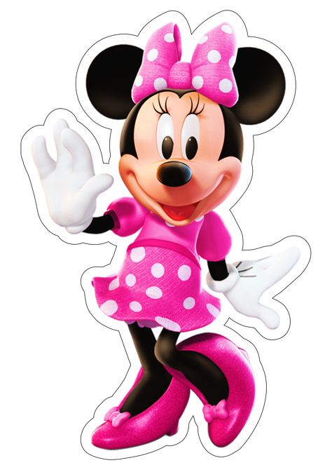 Visite nosso site e tenha acesso a milhares de imagens incríveis. Minnie Mouse Cake Topper Free Printable, Topper Mini Mouse, Topper Minnie Mouse, Minnie Mouse Printables, Minnie Mouse Stickers, Minnie Mouse Cake Topper, Pj Masks Birthday Party, Minnie Mouse Images, Mickey Mouse Coloring Pages