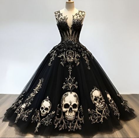 Goth Quinceanera Dress, Goth Quinceanera, Emo Quinceanera, Quince Ideas, Quinceanera Dress, Quinceanera Dresses, Quince, Quinceanera, Dresses