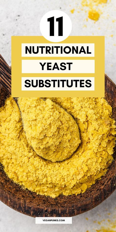 Whether you're vegan, allergic, or just don't have nutritional yeast on hand, these 11 substitutes will give you the same cheesy, umami flavor in your dishes. Doritos Recipes, Yeast Free Diet, Vegan Cheese Sauce Recipe, Nutritional Yeast Recipes, Vegan Queso, Vegan Cheese Recipes, Vegan Cheese Sauce, Vegan Parmesan Cheese, Dairy Free Diet