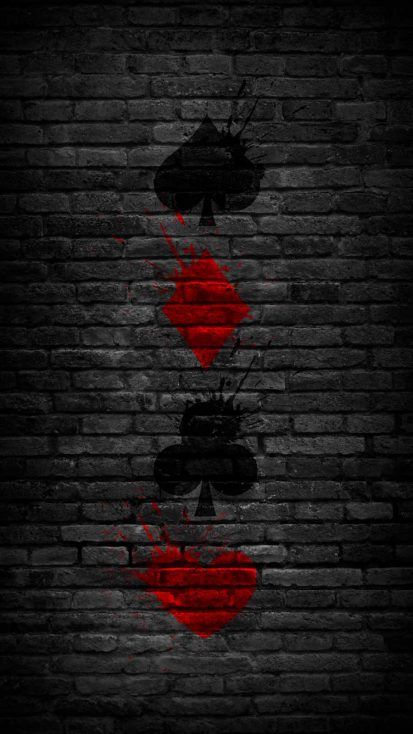 Poker Card Art, Black Poker Cards Wallpaper, Punisher Artwork, Black Hd Wallpaper, Dark Background Wallpaper, Colourful Wallpaper Iphone, Poker Card, Iphone Lockscreen Wallpaper, Ipad Wallpapers