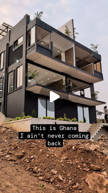 Dre Taylor on Instagram: "Put yo mama on the phone, I ain't never coming home. Ghana Nights. #allblack #realestate #blackexpat" Ghana Homes Design, Ghana Homes, On The Phone, Modern Windows, Container Homes, Coming Home, Container House, Ghana, Dream House