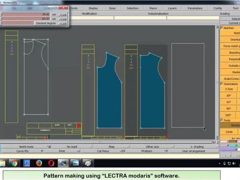 Pattern making using “LECTRA modaris” software Parts Of A Sewing Machine, Pattern Making Software, Cad Software, Manufacturing Industry, Garment Manufacturing, Stitch Fabric, Cad Cam, Industrial Sewing Machine, 3d Pattern