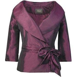 Decadent eggplant taffeta top... Evening Jackets For Women Formal, Mother Of The Bride Skirts, Taffeta Top, Taffeta Jacket, Mother Of The Bride Dresses Long, Mother Of Bride Outfits, Mother Of Groom Dresses, Mother Of The Bride Outfit, 60 Fashion