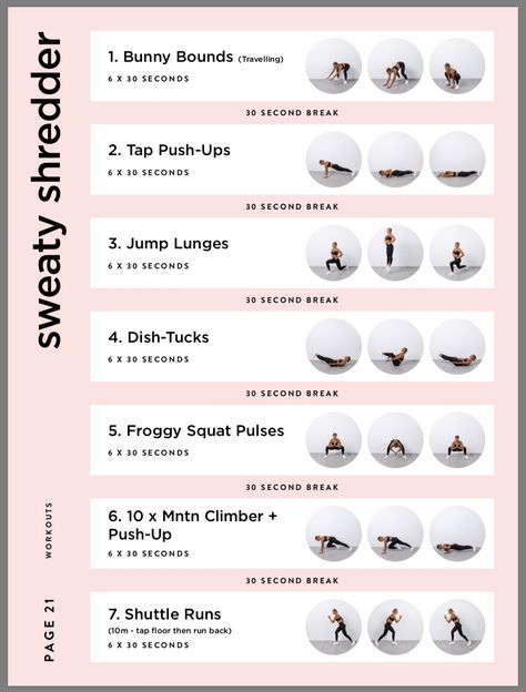 Sarahs Day Workout, Sarah's Day Workout, Sweat It To Shred It, Sarahs Day, Shred Workout, Sarah Day, Sarah's Day, Workout Guide, Burpees