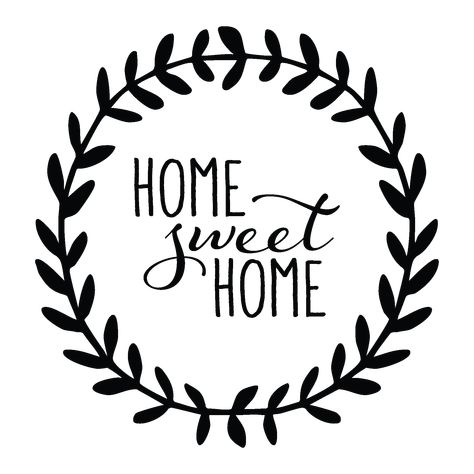 Home Sweet Home Leaves Wall Quotes Home Sweet Home Sign, Idee Cricut, Quote Decals, Home Sign, Cricut Free, Wall Quotes Decals, Svg For Cricut, Home Quotes And Sayings, Cameo Projects