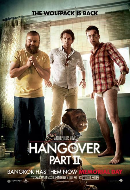 The Hangover Part II Hangover 2, 2011 Movies, The Hangover, Movie Wallpapers, Bradley Cooper, 2 Movie, Comedy Movies, Film Posters, Film Serie