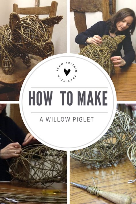 Branch Ideas, Takken Decor, Weaving Workshop, Willow Furniture, Twig Crafts, Willow Garden, Basket Weaving Diy, Willow Basket, Twig Art