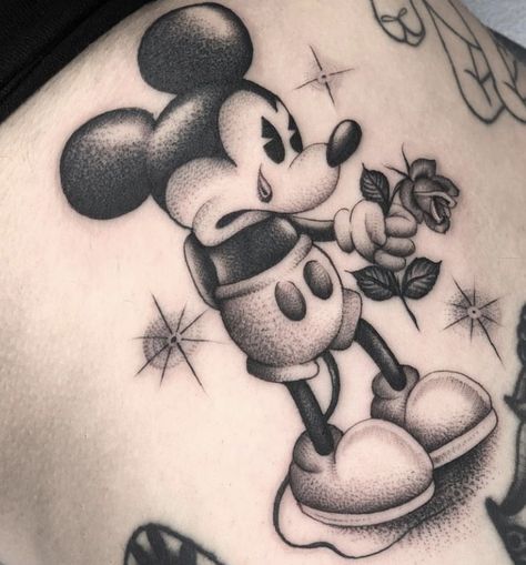 Mickey Mouse Money Tattoo, Mickey Mouse Head Tattoo, Evil Mickey Mouse Tattoo, Tattoo Miki Mouse, Mickey Mouse Tattoo Gangsta, Mickey Mouse Tattoo, Octopus Tattoo Sleeve, Mouse Tattoos, Octopus Tattoo