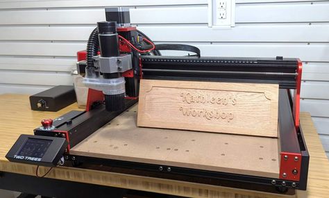 REVIEW – Have you been looking for a hobby CNC (computer numerical control) machine to help you create awesome 3D designs on wood? Me too. When the TwoTrees TTC-450 Pro CNC Router Machine was offered to the Gadgeteer to review, I was allowed to try it out. I discovered just how cool it is to […] Designs On Wood, Hobby Cnc, 4 Axis Cnc, Open End Wrench, Cnc Router Machine, Router Machine, Gaming Gear, Power Station, Cnc Router