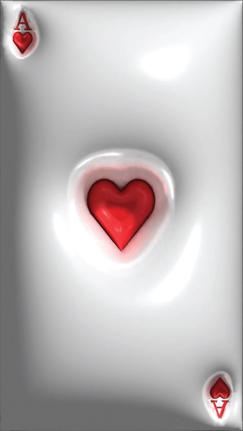 Ace Of Hearts Wallpaper, Inflated Wallpaper, Valentines Wallpapers, Day Wallpaper Aesthetic, Wallpaper Valentines Day, Wallpaper Valentines, Wallpapers 2023, Wallpaper Hearts, Valentines Day Wallpaper