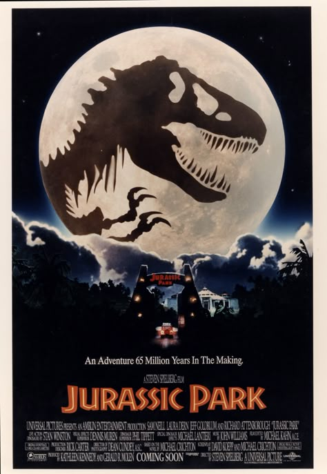 Jurassic Park 1993 Jurassic Park Poster, 80s Posters, 80s Movie Posters, Jurassic Park 1993, Jurassic Park Movie, Jurrasic Park, Iconic Movie Posters, Iconic Poster, Michael Crichton