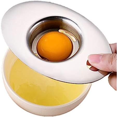 Auch Egg Cracker and Separator - Egg Seprarator - Egg Cracker Handheld Separator : Amazon.ca: Home Egg Separator, Organic Eggs, Natural Protein, Egg Beaters, Boiled Egg, Egg White, High Quality Food, The Egg, Egg Yolk