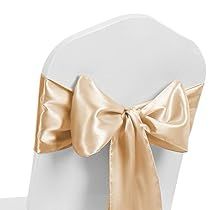 Chair Back Covers, Rose Gold Satin, Chair Bows, Engagement Events, Chair Ties, Banquet Decorations, Chair Sash, Tie Ribbon, Ribbon Wedding