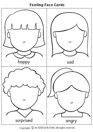 Feelings Faces, Teaching Emotions, Emotions Preschool, Kindergarten Art Lessons, Feelings Activities, Emotions Activities, English Activities For Kids, English Lessons For Kids, English Activities