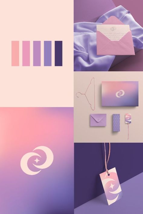 Alphabet Logo, Feminine Brand, طابع بريدي, Inspiration Logo Design, Feminine Branding, Unique Logo Design, Brand Color Palette, Feminine Logo, Color Palette Design