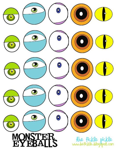 monster eyes for halloween Halloween Handout, Cumpleaños Harry Potter, Face Cartoon, Monster Eyes, Monster Book Of Monsters, Monster Birthday Parties, Monster Theme, Monster Birthday, Halloween Monster