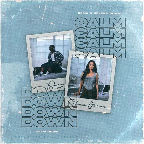 fanmade cover art of "Calm Down" by Rema & Selena Gomez. Calm Down Selena Gomez, Music Album, Calm Down, Selena Gomez, Cover Art, Album Covers, Polaroid Film, Film, Music