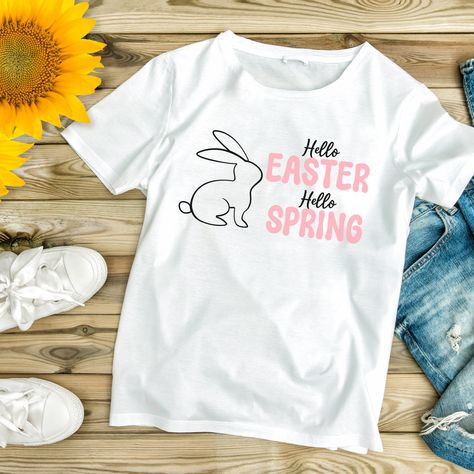 Excited to share the latest addition to my #etsy shop: Easter T Shirts | Easter Shirts | Happy Easter Shirt | Women Easter Shirt | Cute Easter Shirt | Easter Bunny Shirt | Easter Gift Ideas https://etsy.me/3IMGqTc #easter #eastertshirts #eastershirts #happyeastershirt Easter Shirt Ideas For Women, Happy Easter Funny, Easter Gift Ideas, Shirt Printer, Spring Svg, Easter Shirts, Easter Bunny Shirts, Easter T Shirts, Bunny Shirt