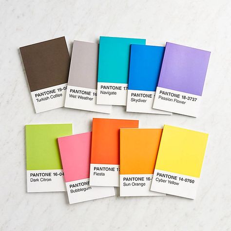 Orange Pantone, Chip Design, Pantone Swatches, Colorful Notebooks, Pantone Colour Palettes, Interior House Colors, Dream Office, Notebook Organization, Paint Color Palettes