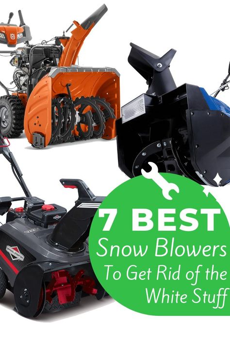 Snow blowers come in 3 varieties: single-stage, two-stage and three-stage. So, what’s the difference? We explain everything in our informative guide. We also give you our top 7 picks to help you make the best decision. Electric Snow Blower, Drip Irrigation Kit, Snow Blowers, Snow Removal, Garden Tractor, Snow Blower, Water Hose, White Stuff, Water Garden