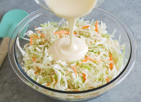 Jamie Oliver Cabbage Salad Coleslaw Recipe How To Make Coslow Salad, Coslow Recipe, Coslow Salad Recipe, Articoke Dip, Coslow Salad, Kfc Coleslaw Recipe Easy, Chick Fil A Coleslaw Recipe, Kfc Coleslaw Recipe, Sausage Gravy Recipe