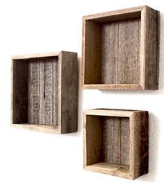 BarnwoodUSA | Farmhouse Deluxe Box Shelves - 100% Reclaim... https://www.amazon.ca/dp/B075CHYZLN/ref=cm_sw_r_pi_dp_x_xetYzb055ER3T Do It Yourself Decoration, Diy Home Decor For Apartments, Box Shelves, Lodge Decor, Estantes Flotantes, Shelves In Bedroom, Creative Home Decor, Diy Home Decor Easy, Decor Guide